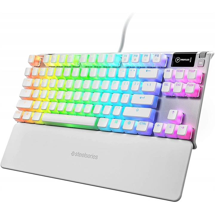 کیبورد SteelSeries مدل Apex 7 TKL Ghost Limited STEELSERIES APEX 7 TKL GHOST